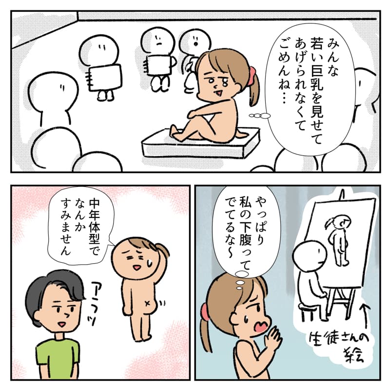 専門学校のデッサンモデル04