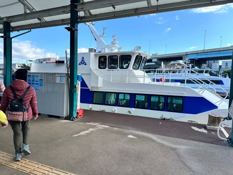 志賀島　フェリー