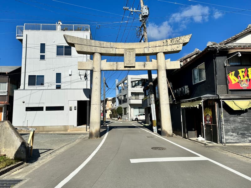 志賀島　鳥居