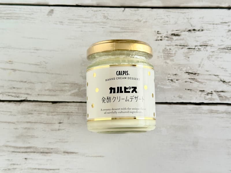 カルピス　発酵クリームデザート