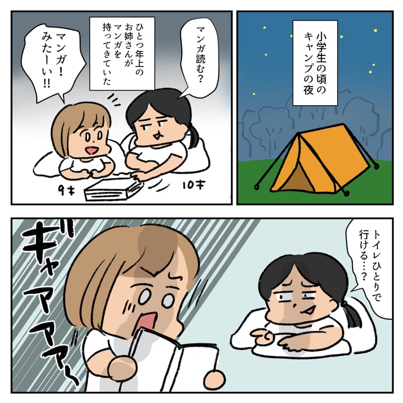 ホラーマンガの思い出